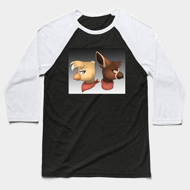 Cider vs Cocoa Baseball T-Shirt by Lyvewyre Studios